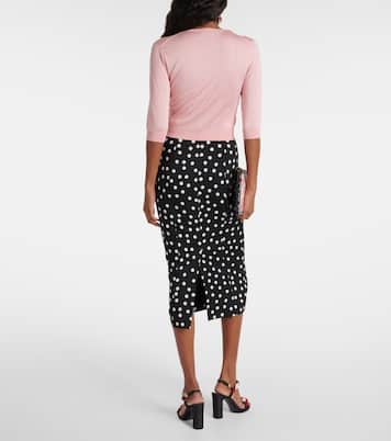 Capri pointelle silk sweater | Dolce&Gabbana