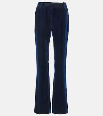 Pantaloni regular in velluto fluido | Nina Ricci