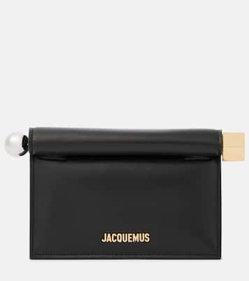 Pochette La Petite Rond Carré en cuir | Jacquemus