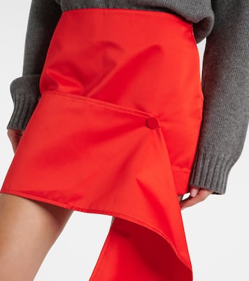 Satin miniskirt | Plan C