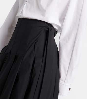 Falda midi Peters White Label de popelín | Proenza Schouler
