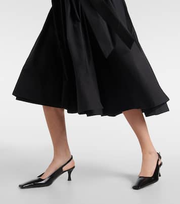 Falda midi Peters White Label de popelín | Proenza Schouler