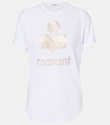 Camiseta Koldi de lino con logo | Marant Etoile