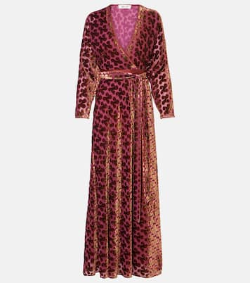 Maxikleid Babette aus Samt | Diane von Furstenberg