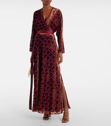 Maxikleid Babette aus Samt | Diane von Furstenberg