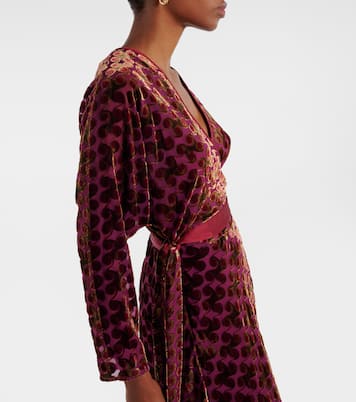 Maxikleid Babette aus Samt | Diane von Furstenberg