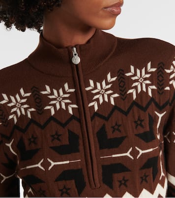 Pullover Nordic in lana con mezza zip | Perfect Moment