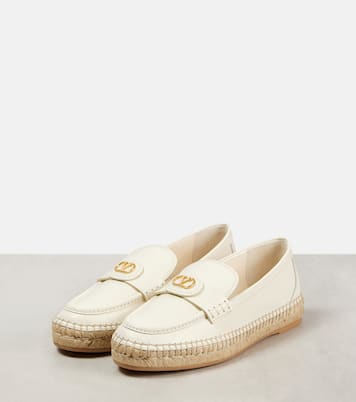 Espadrilles VLogo Signature en cuir | Valentino Garavani