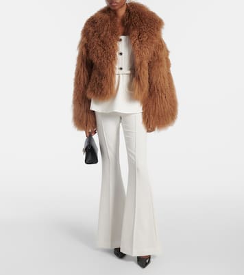 Giacca in shearling | Self-Portrait