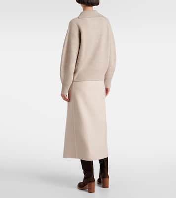 Jersey con capucha Eccelso de cachemir y lana | Max Mara