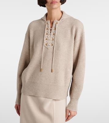 Jersey con capucha Eccelso de cachemir y lana | Max Mara