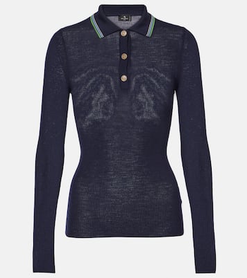 Polo de lana y algodón estampado | Etro