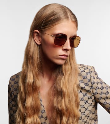 Logo square sunglasses | Gucci