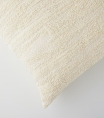 Biplex wool and cotton-blend cushion | The House of Lyria