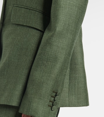 Blazer da abito Angela in seta e lino | Gabriela Hearst