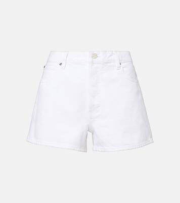 Shorts The Hang en denim de tiro medio | Frame