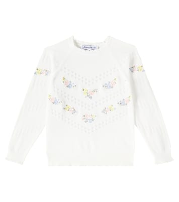 Pullover in cotone pointelle | Tartine et Chocolat