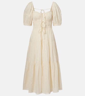 Palma gathered cotton maxi dress | Ulla Johnson