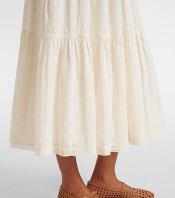 Palma gathered cotton maxi dress | Ulla Johnson