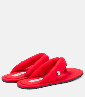 Indie canvas thong sandals | The Attico