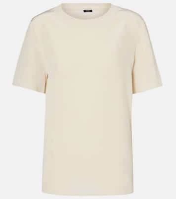 T-Shirt Rubin aus Seide | Joseph