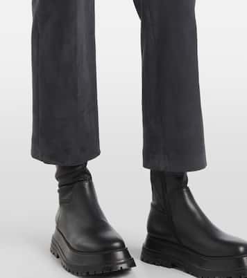 Coleman suede slim pants | Joseph