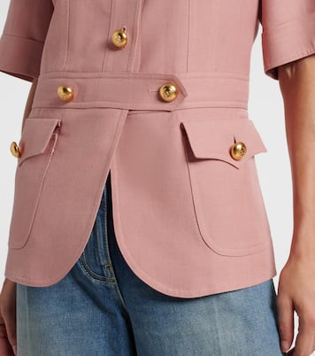 Bomber in cashmere e cotone | Valentino