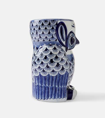 Flower Owl porcelain side table | Polspotten