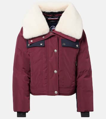 Lakki faux fur-trimmed ski jacket | Fusalp