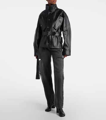Herringbone cotton jacket | Maison Margiela