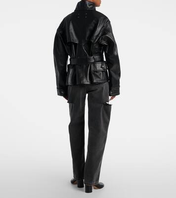Herringbone cotton jacket | Maison Margiela