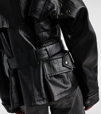 Herringbone cotton jacket | Maison Margiela