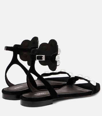 Sandales Aselda en daim à clous | Isabel Marant