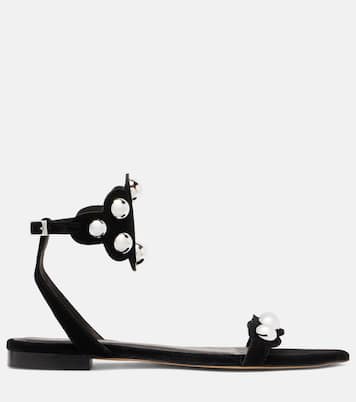 Sandales Aselda en daim à clous | Isabel Marant