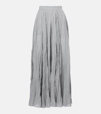 Jupe longue en coton mélangé | Toteme