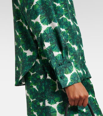 Rodesia printed silk twill shirt | Max Mara