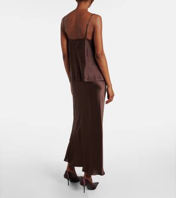 Sense of Shine II silk-blend satin camisole | Dorothee Schumacher