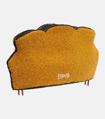 Couch beaded clutch | Staud
