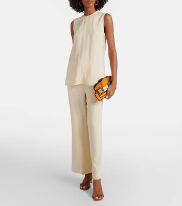 Couch beaded clutch | Staud