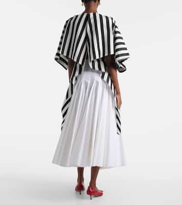 Tunique Moisson rayée en coton et soie | Jacquemus