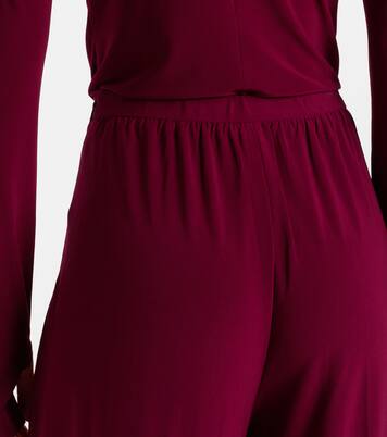 Pleated wide-leg pants | Norma Kamali