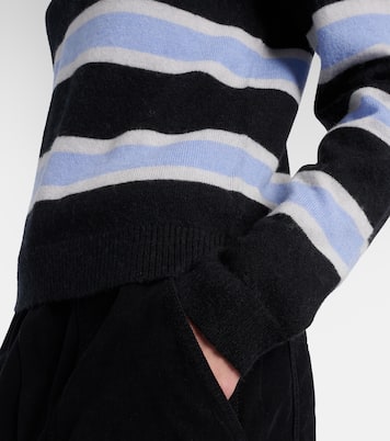 Everlake striped polo sweater | Velvet