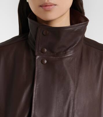 Leather blouson jacket | Lemaire