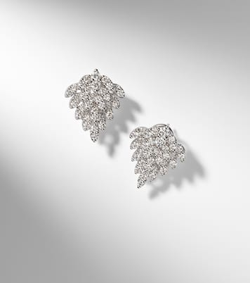 Ohrringe Nowflake aus 18kt Weißgold (750/1000) mit Diamanten | Anita Ko