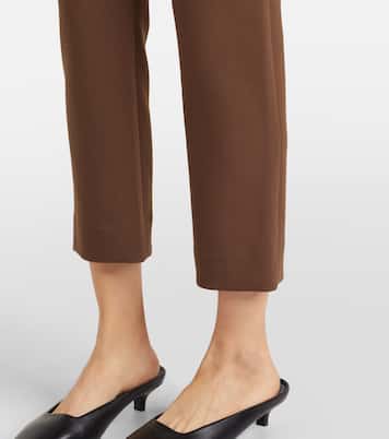 Stila cropped slim pants | Veronica Beard