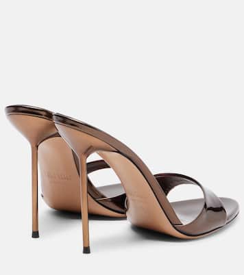 Lidia 105 patent leather mules | Paris Texas