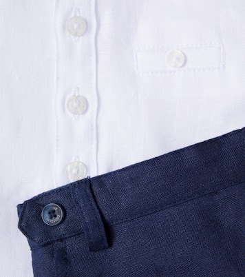 Baby - Set di camicia e pantaloni in lino | Tartine et Chocolat