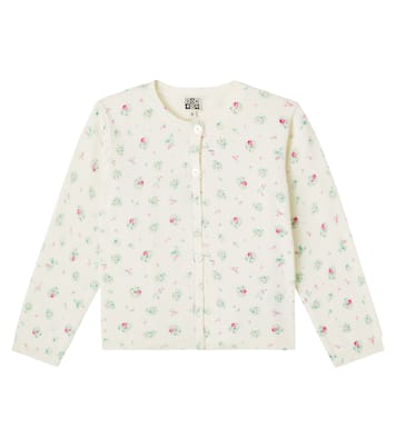 Lilou floral cotton cardigan  | Bonton