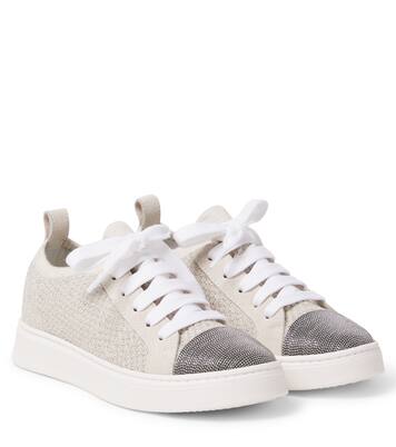 Monili knitted sneakers | Brunello Cucinelli Kids