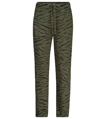 Sang printed cotton sweatpants | Velvet